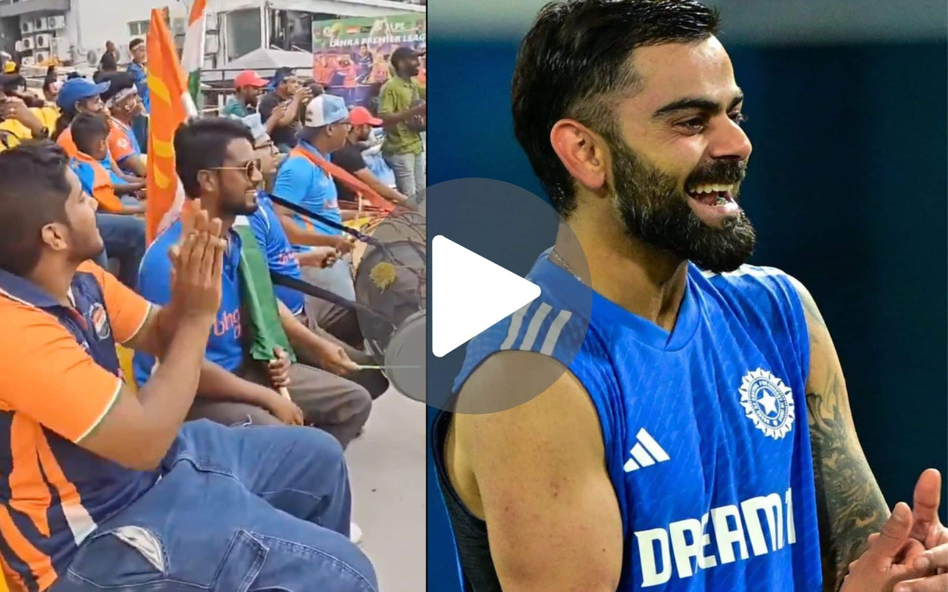 [Watch] 'Kohli Ko Bowling Do' Chants Go Crazy During IND-SL 1st ODI In Colombo